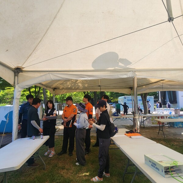 부안군, 변산비치펍 및 님의뽕 축제 사전 안전점검 실시