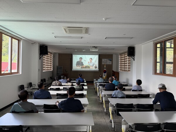 동진면, 기본형 공익직불제 대면교육 실시