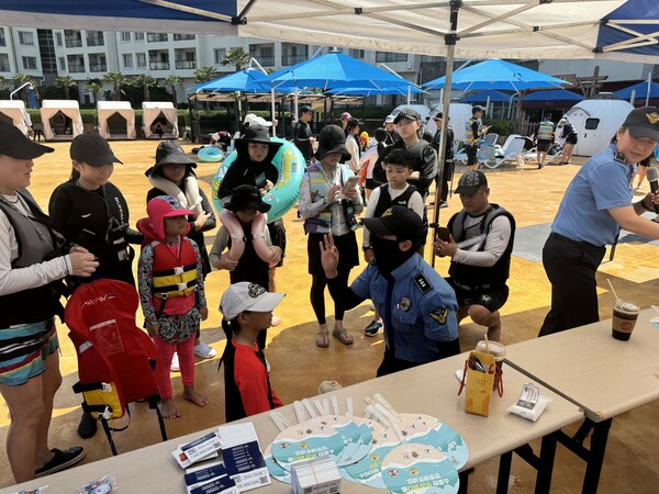 부안해경, 여름철 물놀이 안전사고 감소