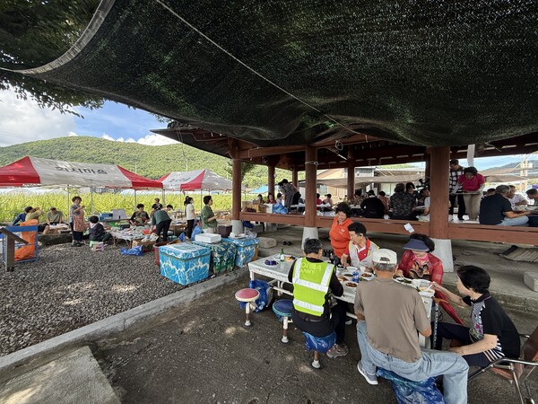 상서면 회시마을, 전통 칠석 행사 성황리 개최
