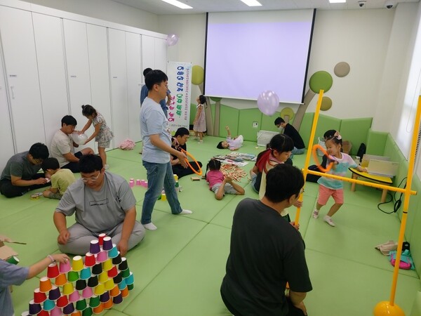 부안군 가족센터, 아빠와 함께 오감 톡톡, 프로그램 운영