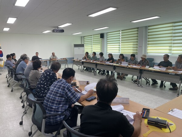 상서면 주민자치위원회, 2025년 제3차 정기회의 개최