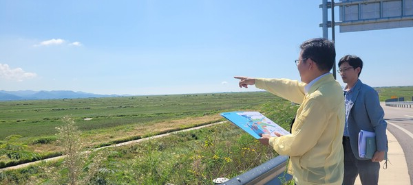 정화영 부안군 부군수, 새만금 사업 현장행정 추진
