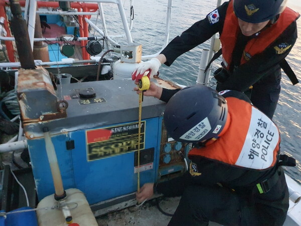 부안해경, 선박 불법 증·개축 특별단속 실시
