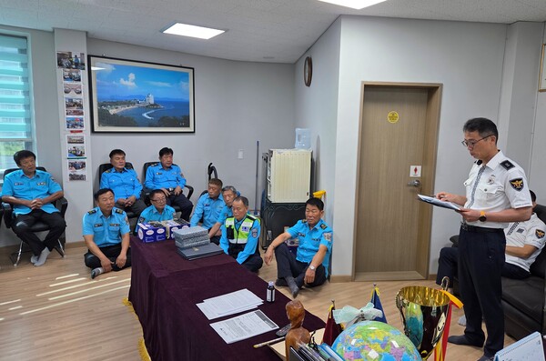 부안경찰, 모범운전자 간담회 및 복무점검 실시