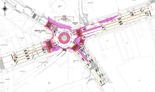 부안군, 부안 농어촌버스 회전교차로 10월 완공 박차