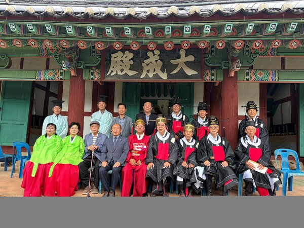 부안향교, 2025년 문묘석전대제 추계 향사 봉행