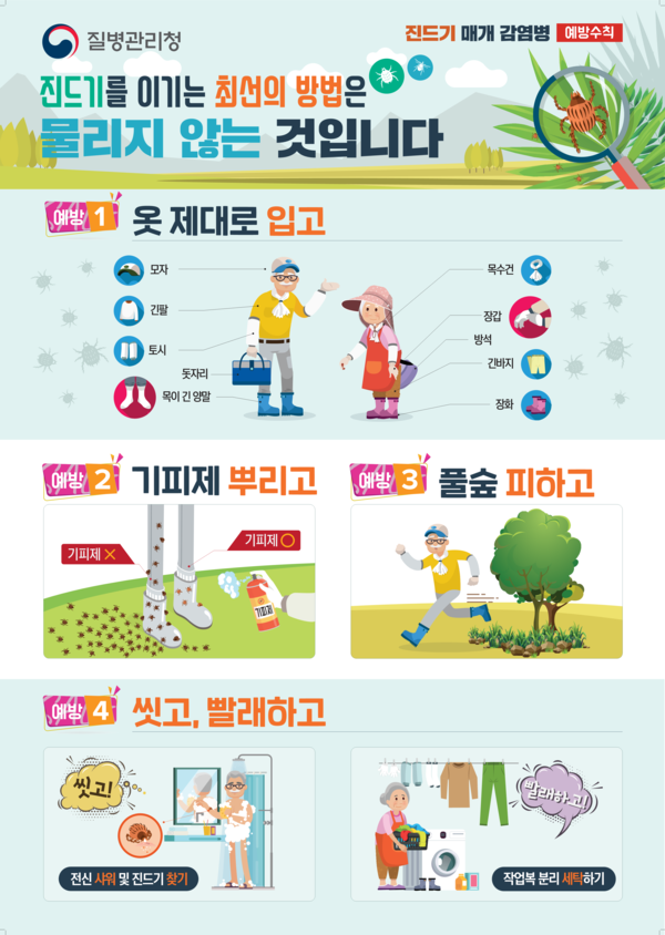 부안군, 가을철 진드기 매개 감염병 주의 당부